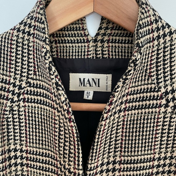 ARMANI wool blazer, Prince of Wales check, Made in Italy - Picture 2 of 10